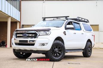 FORD RANGER ASSAULT GLOSS BLACK MILLED ACCENTS